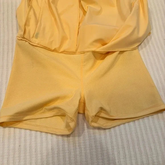 Athleta Womens Athletic Skort Built in Shorts Orange Pastel Color Size 2 - Picture 8 of 8